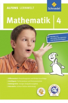 Alfons Lernwelt Lernsoftware Mathematik 4. CD-ROM 