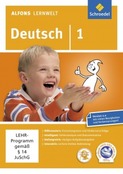 Alfons Lernwelt Lernsoftware Deutsch 1. CD-ROM 