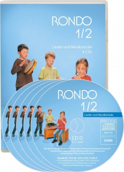 RONDO 1/2 Lieder und Musikstücke 4xCD 