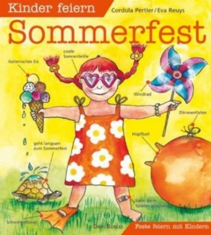 Kinder feiern Sommerfest 