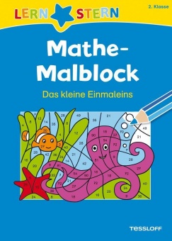 Lernstern: Mathe-Malblock 2. Klasse. Das kleine Einmaleins 