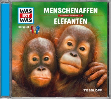 Was ist Was: CD Menschenaffen/Elefanten 