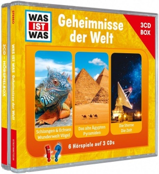 3 - CD Hörspielbox Geheimnisse der Welt 