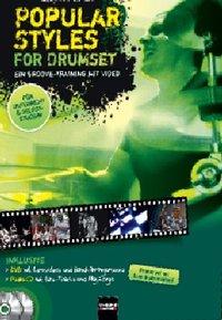 Popular Styles for Drumset inkl. DVD und CD 