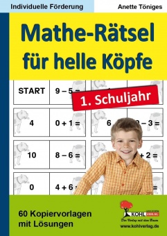 Mathe-Rätsel lösen / 1. Schuljahr 