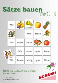 Sätze bauen 1 (Nomen mit Artikel, Numeralien, ...), für Kinder von 4-11 Jahren, 