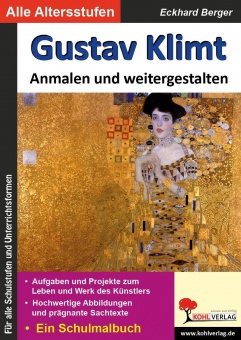 Gustav Klimt... anmalen und weitergestalten 