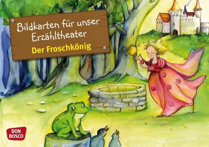 Bildkarten für unser Erzähltheater: Der Froschkönig 