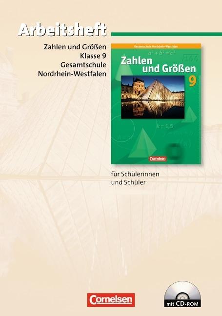 Zahlen und Größen 9. Schuljahr. Erweiterungskurs. Arbeitsheft mit eingelegten 