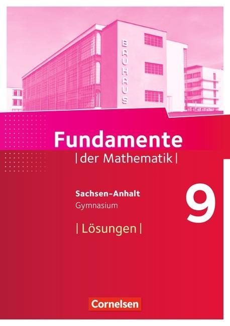 Fundamente der Mathematik 9. Schuljahr Lösungen 