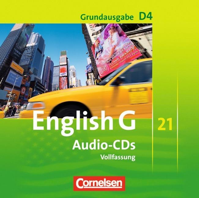 English G 21. D4. 8. Schuljahr. Audio-CDs 