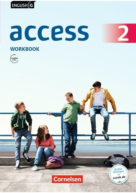 English G Access. 2 Workbook mit Audios online 