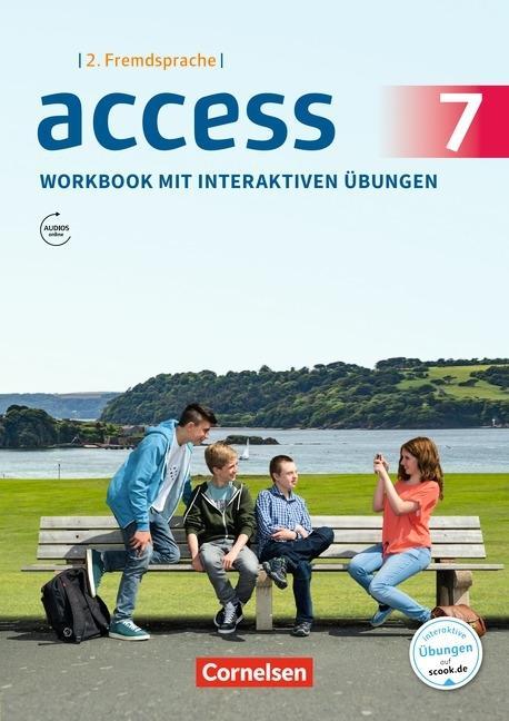 Access - Englisch als 2. Fremdsprache / Band 2. 7. Klasse - Workbook mit Audios 