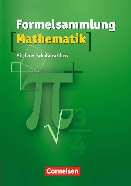Formelsammlungen Sekundarstufe I - Mittlerer Schulabschluss Westliche Bundesländer 