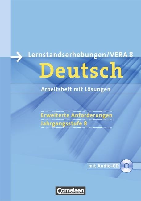 Vorbereitungsmaterialien für VERA - Deutsch. 8. Schuljahr. Erweiterte Anforderungen 