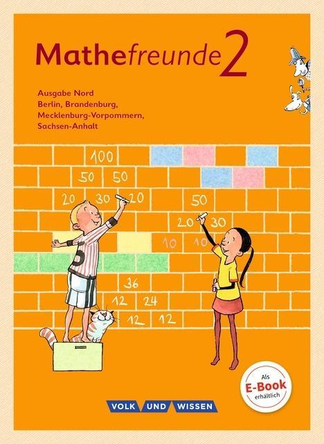 Mathefreunde 2. Schuljahr. Schülerbuch mit Kartonbeilagen Nord 