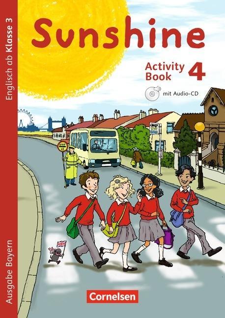 Sunshine 4. Schuljahr. Activity Book. CD. Minibildkarten 