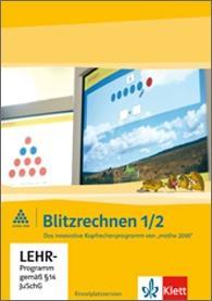 Blitzrechnen 1/2. Blitzrechensoftware. 