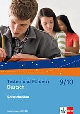 Deutsch 9/10 Rechtschreiben. Kopiervorlagen + CD-ROM 