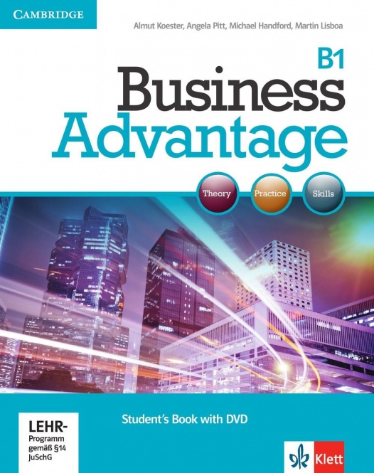 Business Advantage B1. Intermediate. Personal Study Book with DVD 