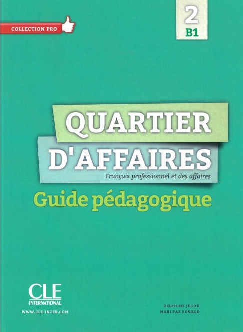 Quartier daffaires 2, Lehrerhandbuch 