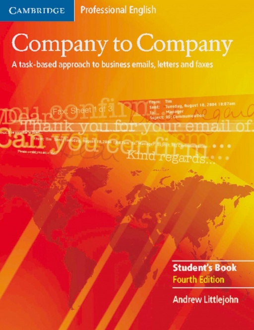 Company to Company. New edition. Student´s Book 