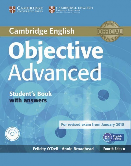 Objective Advance 4th Edition., Schoolbook + CD-ROM 