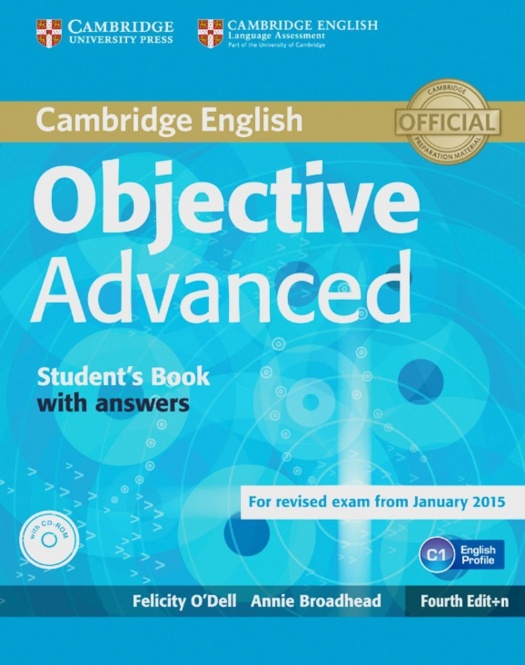 Objective Advance 4th Edition, Schoolbook + answers + CD-ROM 