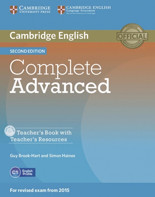 Complete Advance 2nd Edition, Teachers Book + CD-ROM 