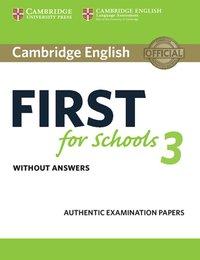 Cambridge English First 3. Student´s Book without answers 