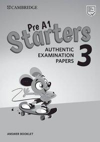 Pre A1 Starters 3 Answer Booklet 