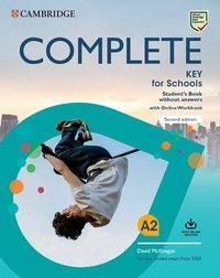 Complete Key schls 2nd Schülerbuch + Online 