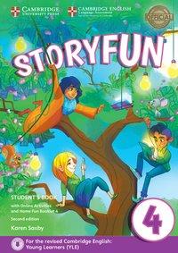 Storyfun for Starters, Movers, Flyers 4 2. Schülerbuch+online+ 