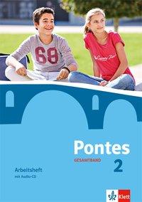 Pontes Gesamtband 2. Arbeitsheft mit Audio-CD 