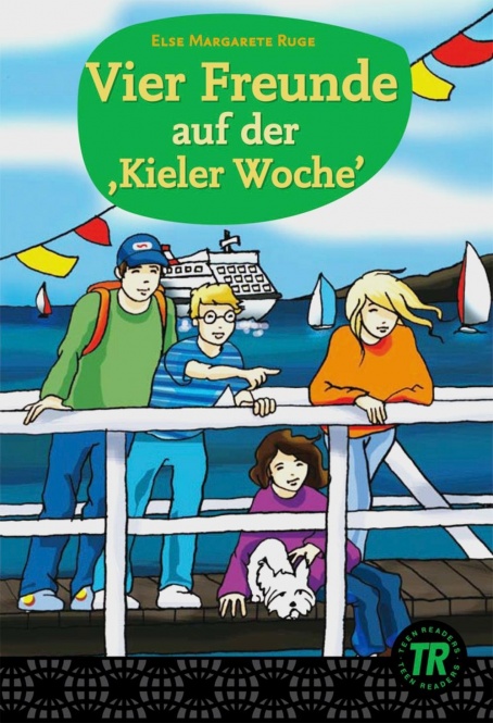 Vier Freunde auf der ,Kieler Woche´ 