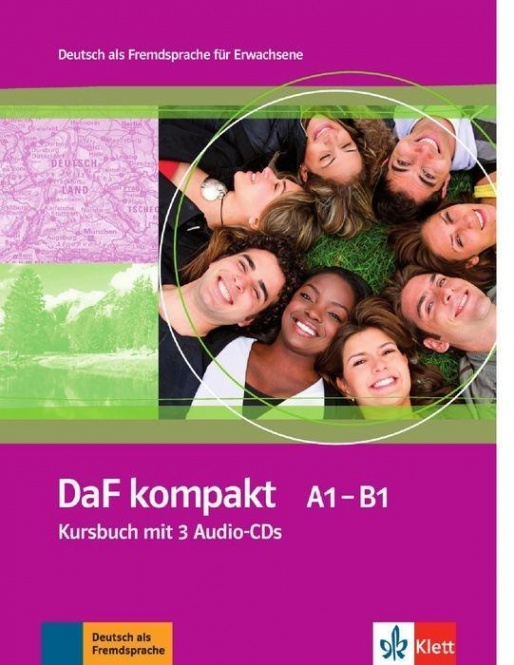 DaF kompakt A1-B1. Lehrbuch + 2 Audio-CDs 