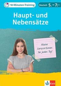 10-Min-Training Deutsch Haupt/Nebensätze 5-7 