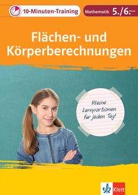 10-Min-Training Mathe Flächen+Körper 5/6 