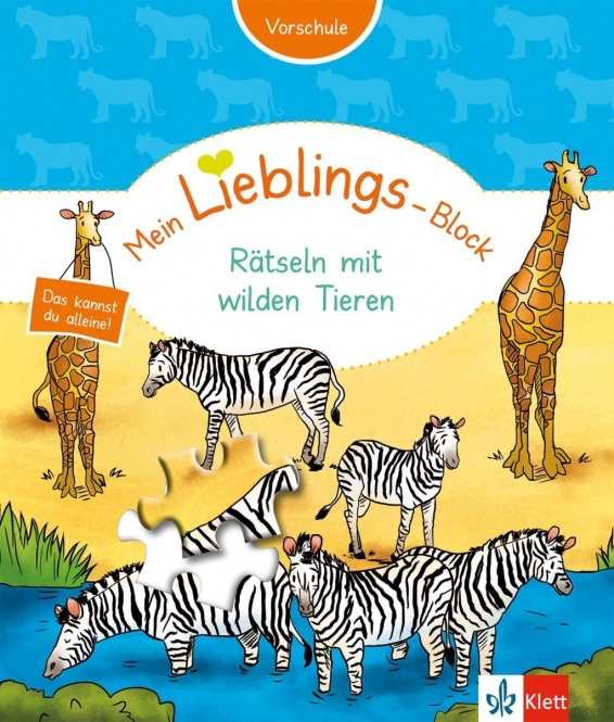 LIEBL-Block Vorschule: Wilde Tiere 