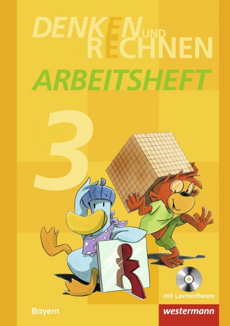 Denken und Rechnen 3. Arbeitsheft + CD-ROM. Bayern 