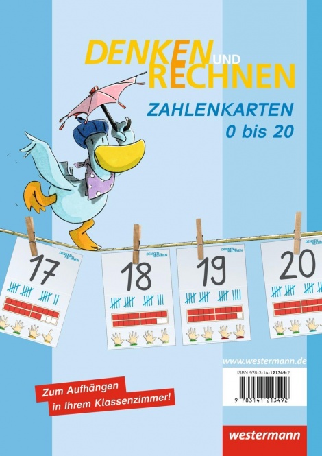 Denken und Rechnen Zahlenkarten (0 - 20) 