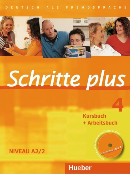 Schritte plus 4. Kursbuch + Arbeitsbuch mit Audio-CD zum Arbeitsbuch 