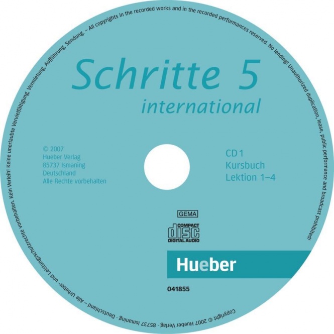 Schritte international 5. 2 Audio-CDs zum Kursbuch 