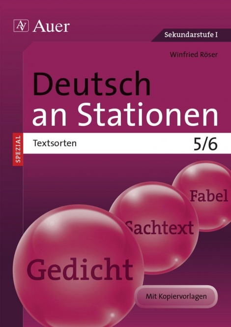 Deutsch an Stationen Textsorten 5-6 