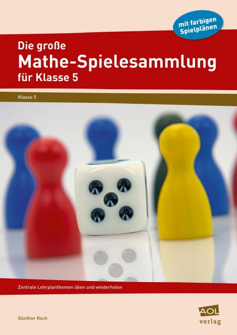 Die große Mathe-Spielesammlung für Klasse 5. 