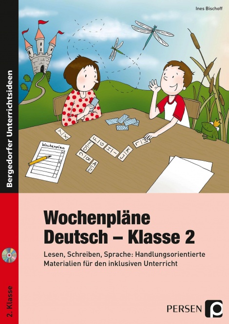 Wochenpläne Deutsch - Klasse 2, Lesen, Schreiben, Sprache: 