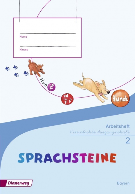 SPRACHSTEINE Sprachbuch 2. Arbeitsheft VA + Beilage Wörterkasten 