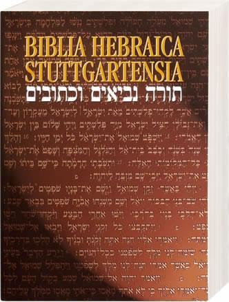 Biblia Hebraica Stuttgartensia. Studienausgabe 