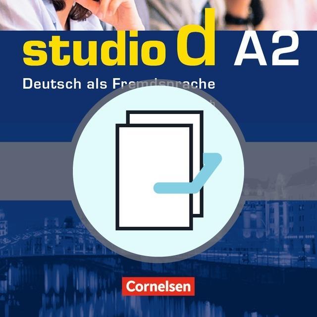 studio d - Grundstufe A2: Gesamtband - Kurs- und Übungsbuch mit Lerner-CD und 