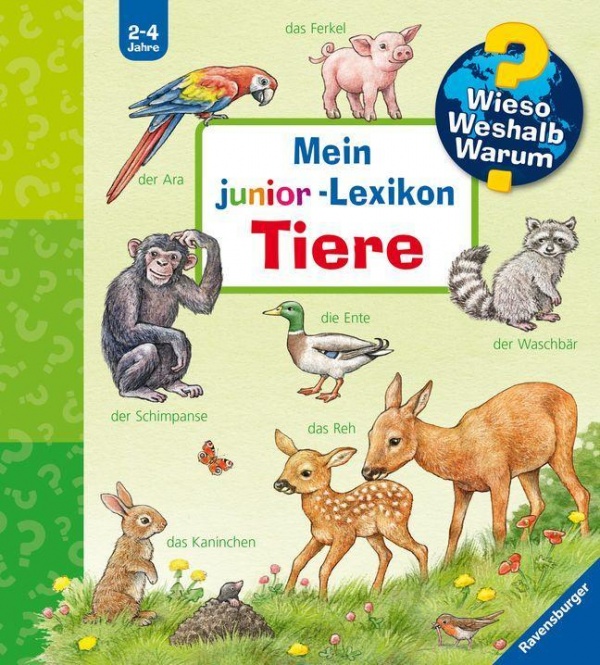 Wieso? Weshalb? Warum? Sonderb.: Mein junior-Lexikon Tiere 